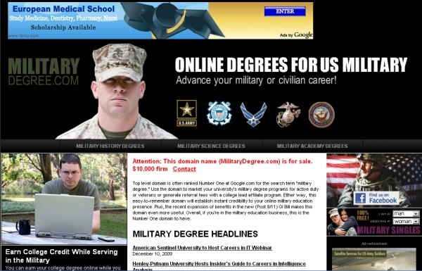 JFM - Military Degree